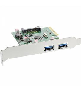 Inline 76660B. Tarjeta PCIe 2 x USB3.1