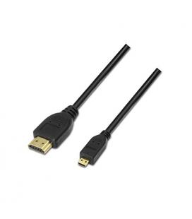 CABLE HDMI NANO CABLE HDMI A/M - MICRO HDMI D/M V1.4 1,8M ALTA VELOCIDAD/HEC NEGRO