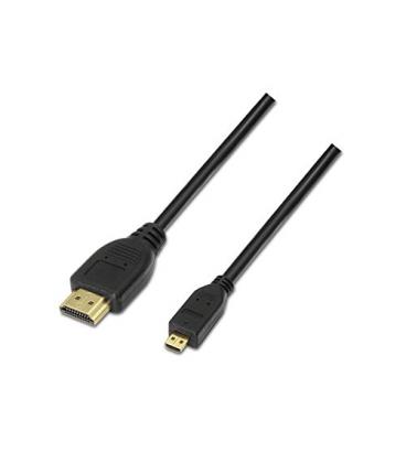 Cable Micro HDMI V1.4 (Alta velocidad / HEC). A/M-D/M. 1.8m - Imagen 1