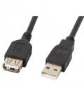 CABLE ALARGADOR USB LANBERG CA-USBE-10CC-0030-BK - Imagen 1