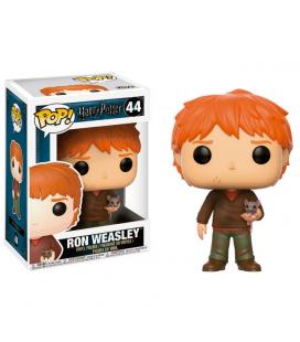 Figura POP! Vinyl Harry Potter Ron Weasley with Scabbers - Imagen 1