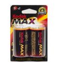 Blister kodak max dos pilas d lr20 - Imagen 1