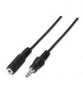 Nanocable 10.24.0201 1.5m 3.5mm 3.5mm Negro cable de audio - Imagen 4