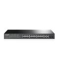 TP-LINK T1500-28PCT Gestionado L2 Fast Ethernet (10/100) Energía sobre Ethernet (PoE) 1U Negro - Imagen 6