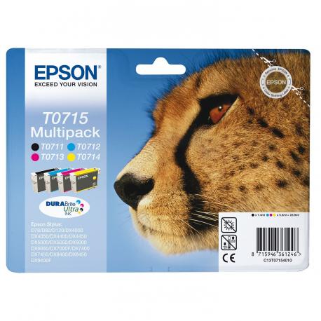 CARTUCHO TINTA EPSON MULTIPACK -T0715 - Imagen 1