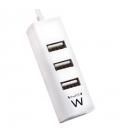 EWENT EW1122 MINI-HUB USB 4 PUERTOS BLANCO - Imagen 2