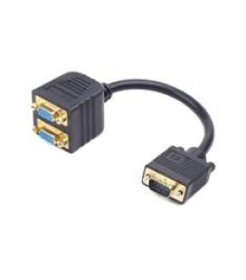Cable vga cc-vgax2-20cm / vga x2/ vga/ hembra-macho/ 0.2m - Imagen 1