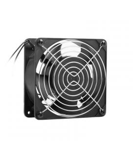 Ventilador lanberg ak-1501-b para armario 19'/48.26cm - 230v - rejilla metalica - negro