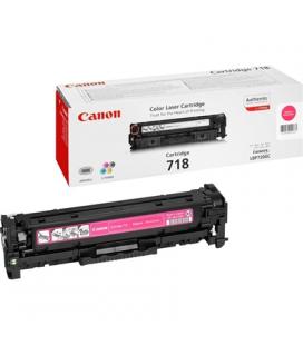 Canon Cartucho Tóner 718 Magenta - Imagen 1