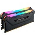 MEMORIA DDR4 16GB KIT 2X8 CORSAIR VENGEANCE PC4-25600 3200MHZ C16 RGB NEGRO