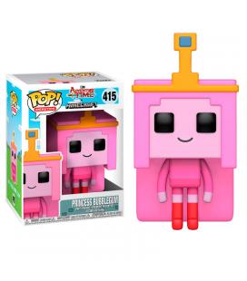 Figura POP Adventure Time Minecraft Princess Bubblegume - Imagen 1