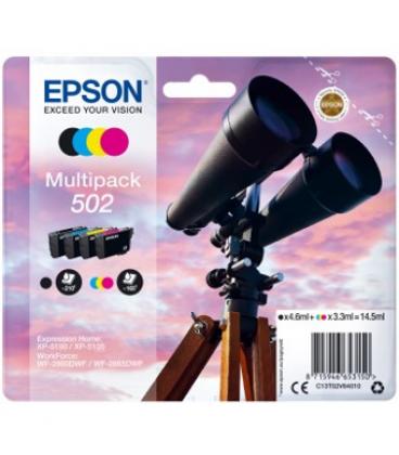 Multipack tinta epson 502 negro cian magenta amarillo ink - Imagen 1