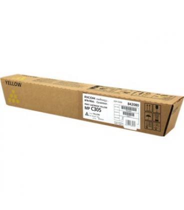 Toner ricoh 842080 amarillo mp c305sp/ mp c305spf - Imagen 1