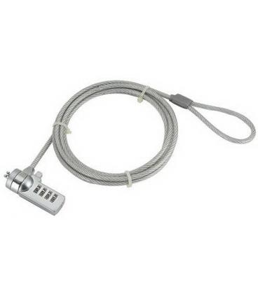 Gembird LK-CL-01 Plata cable antirrobo - Imagen 1