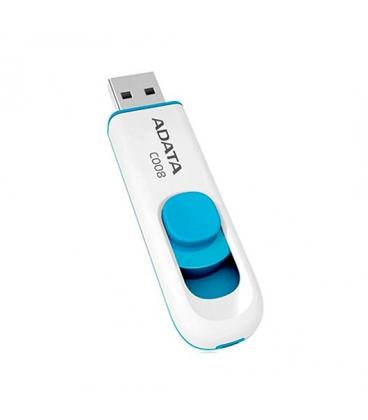 PENDRIVE 32GB USB2.0 ADATA AC008 BLANCO / AZUL - Imagen 1