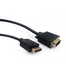 Gembird CCP-DPM-VGAM-6 DisplayPort VGA Negro adaptador de cable - Imagen 1