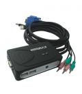 Nanocable 10.12.0001. KVM Switch USB 1U-2PC - Imagen 2