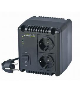Gembird EG-AVR-1001 1000VA Compacto Negro sistema de alimentación ininterrumpida (UPS) - Imagen 1