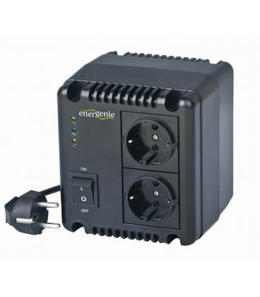 Gembird EG-AVR-1001 1000VA Compacto Negro sistema de alimentación ininterrumpida (UPS) - Imagen 1