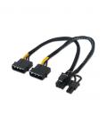 CABLE ALIMENTACION 2XMOLEX H A PCI-E M AISENS - Imagen 1