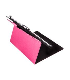 Funda universal rotatoria 360º silver ht para tablet 9-10.1" rosa