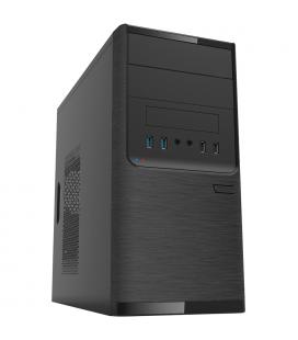 CAJA MINITORRE/MICRO-ATX UNYKA DARK SHADOW 500W USB3.0 NEGRA - Imagen 1