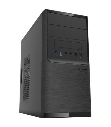 CAJA MINITORRE/MICRO-ATX UNYKA DARK SHADOW 500W USB3.0 NEGRA - Imagen 1