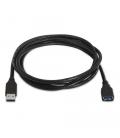 CABLE USB NANO CABLE USB3.0 A/M - A/H 3.0M NEGRO - Imagen 1