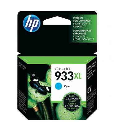 TINTA HP CN054AE Nº 933XL CYAN OF. 6100/6600/6700 - Imagen 1