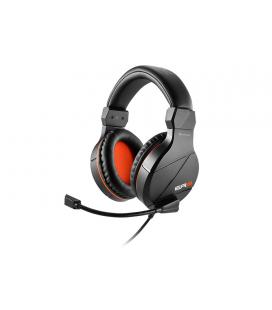 Sharkoon RUSH ER3 Binaural Diadema Negro, Rojo auricular con micrófono