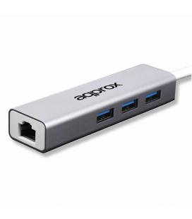 ADAPTADOR USB A LAN APPROX - Imagen 1