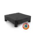Elevador soporte monitor ewent ew1280 con cajon negro regulable en altura - Imagen 13
