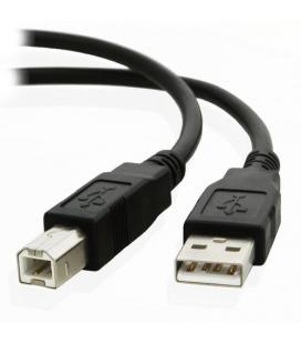 CABLE USB NANO CABLE USB2.0 A/M - USB2.0 B/M 1.0M NEGRO IMPRESORA