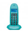 MOTOROLA C1001 LB+ Telefono DECT Turquesa - Imagen 2