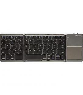 Teclado inalambrico silver ht plegable gris oscuro - Imagen 1