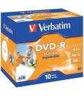 DVD-R VERBATIM IMPRIMIBLE PACK 10 - Imagen 2