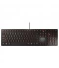 Cherry Teclado KC 6000 SLIM Negro - Imagen 1