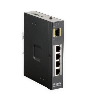 D-Link DIS-100G-5PSW Switch Industrial 4xGB 1xSFP - Imagen 1