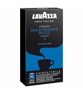 Cápsula Lavazza Decaffeinato Ricco para cafeteras Nespresso/ Caja de 10