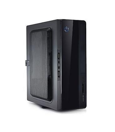 CAJA SOBREMESA/MINI-ITX UNYKA UK1007 150W USB2.0 C/LECTOR NEGRA VESA
