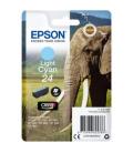 Cartucho tinta epson c13t24254012 cian claro elefante - Imagen 1