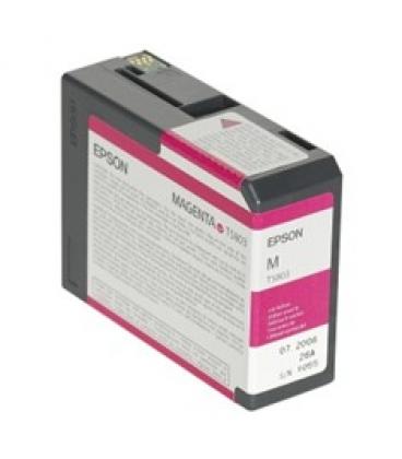 Cartucho tinta epson t5803 magenta 80ml stylus pro 3800/3880 - Imagen 1