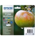 Multipack tinta epson c13t12954012 negro/ cian/ magenta/ amarillo manzana - Imagen 1