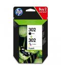 TINTA HP X4D37AE MULTIPACK Nº 302 NEGRO Y TRICOLOR - Imagen 6