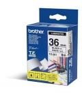 CINTA BROTHER LAMINADA BLANCO,NEGRO 36MM - Imagen 2