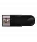 USB 2.0 PNY 64GB ATTACHE4 NEGRO - Imagen 4