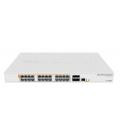 SWITCH MIKROTIK 24 PORT GIGA 4 SFP RACK 19 - Imagen 2