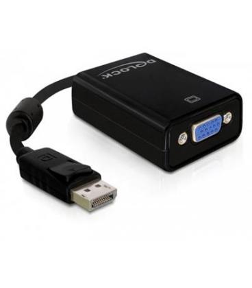 DELOCK Adaptador Displayport Macho a VGA Hembra - Imagen 1