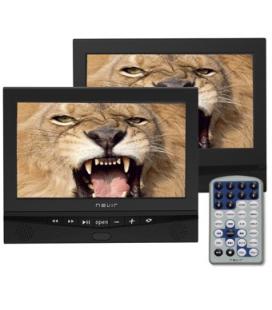 Dvd portatil nevir 10.1" x2 nvr-2778dvd-pdcu negro usb - Imagen 1