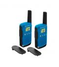 WALKIE-TALKIE MOTOROLA TLKR-T42 AZUL PACKS 2 - Imagen 2